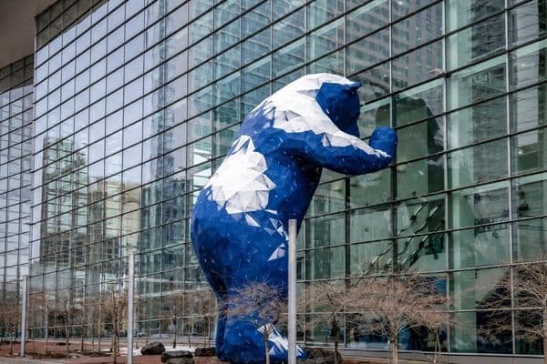 Blue bear
