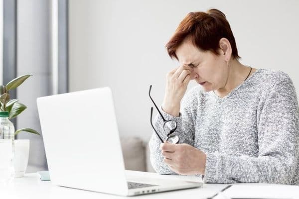 DED more common in postmenopausal women