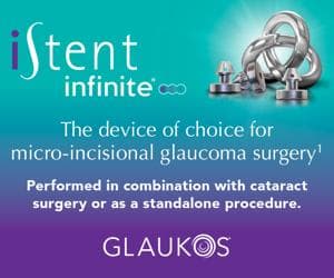 Glaukos iStent advert