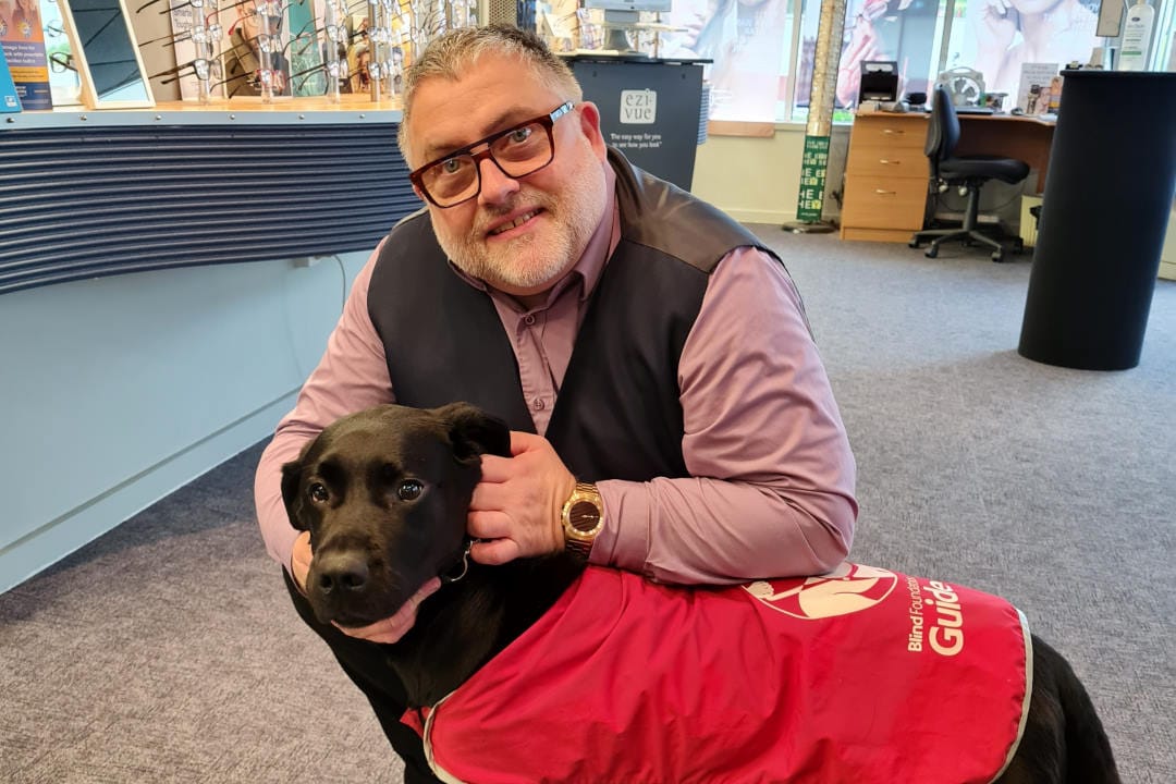 Guide dog fundraising success!