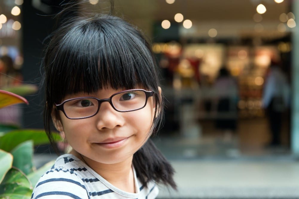 chinese girl in glasses
